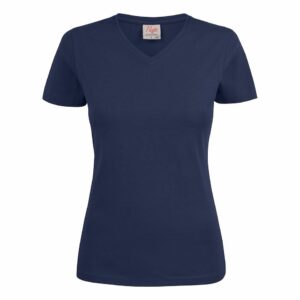Printer Heavy V-Neck Lady T-shirt