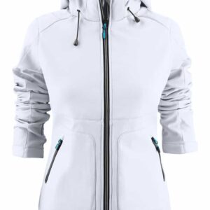 Printer Karting Lady hooded softshell